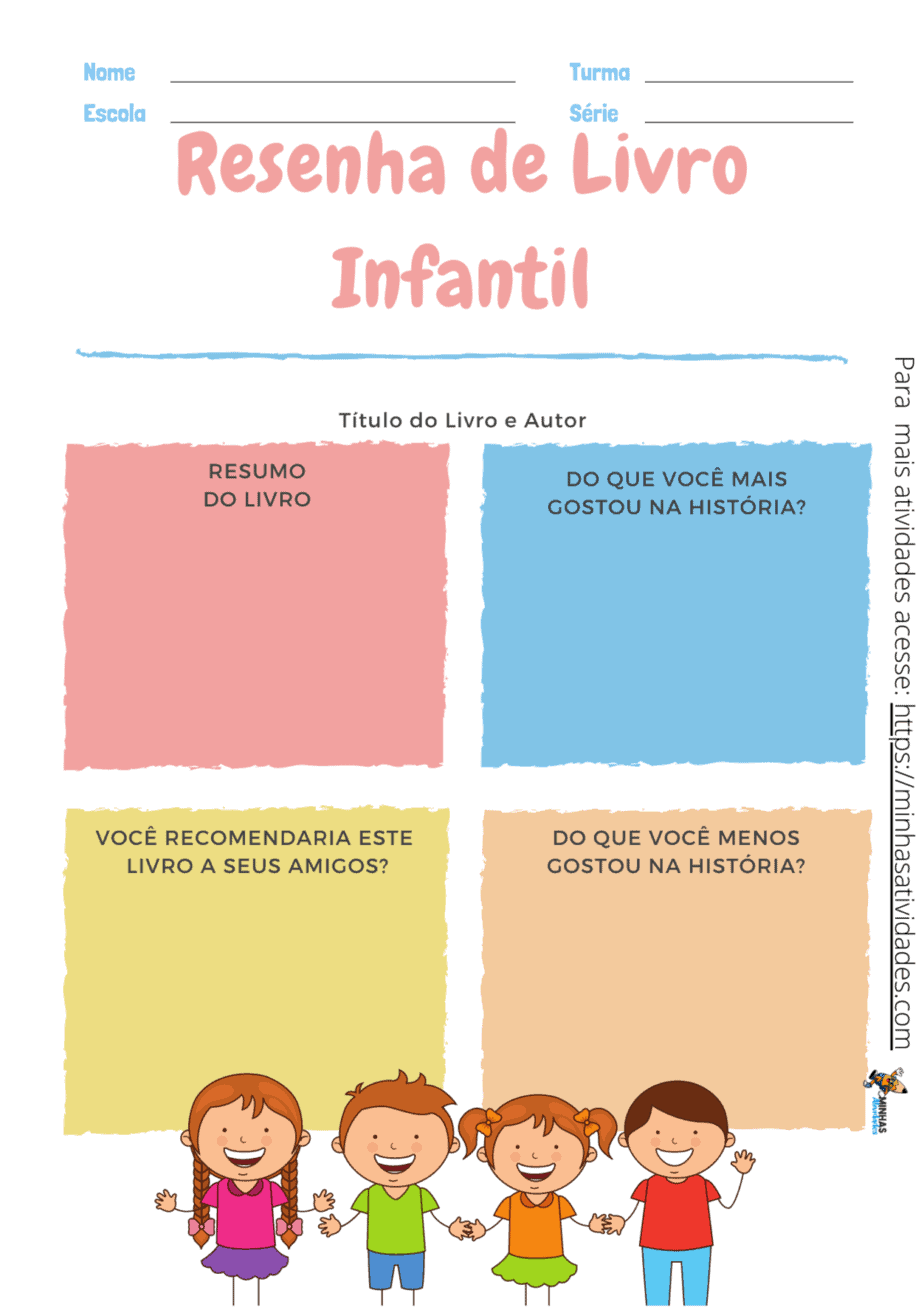 Atividades De Resenha De Livro Infantil
