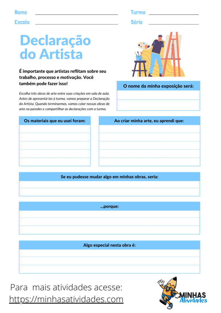 Atividades De Artes Para O Ensino Fundamental 2