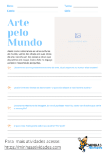 Atividades De Artes Para O Ensino Fundamental 2