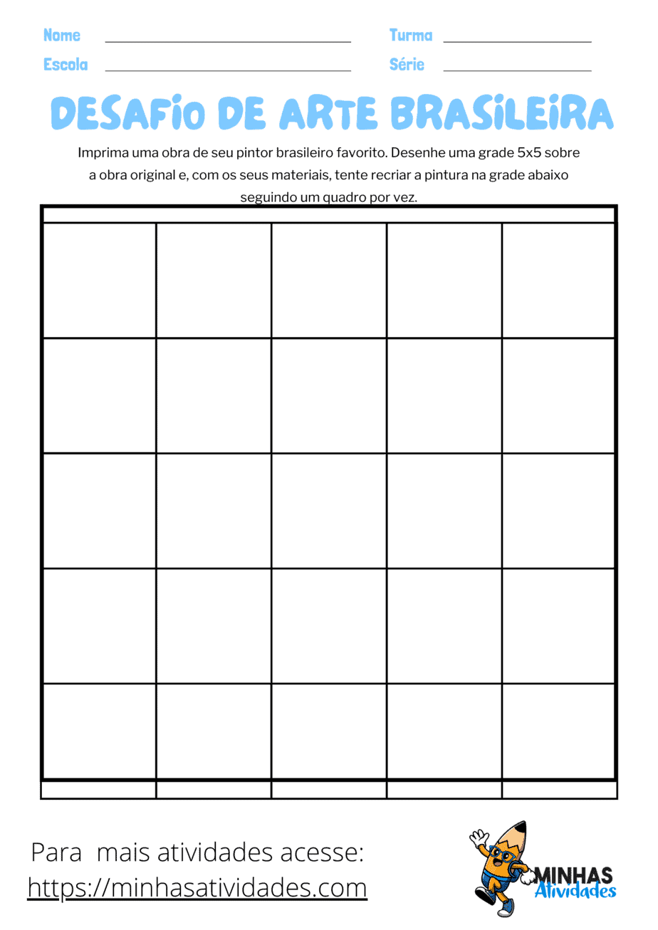 Atividades De Artes Para O Ensino Fundamental 2