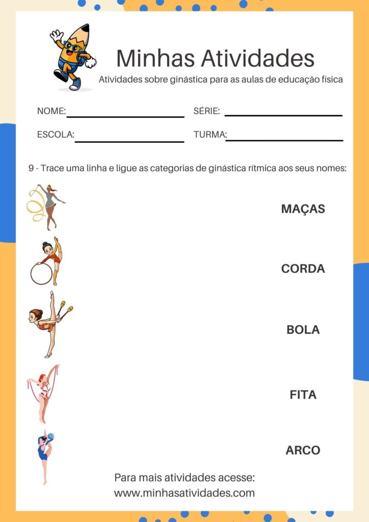 Atividades Sobre Ginástica