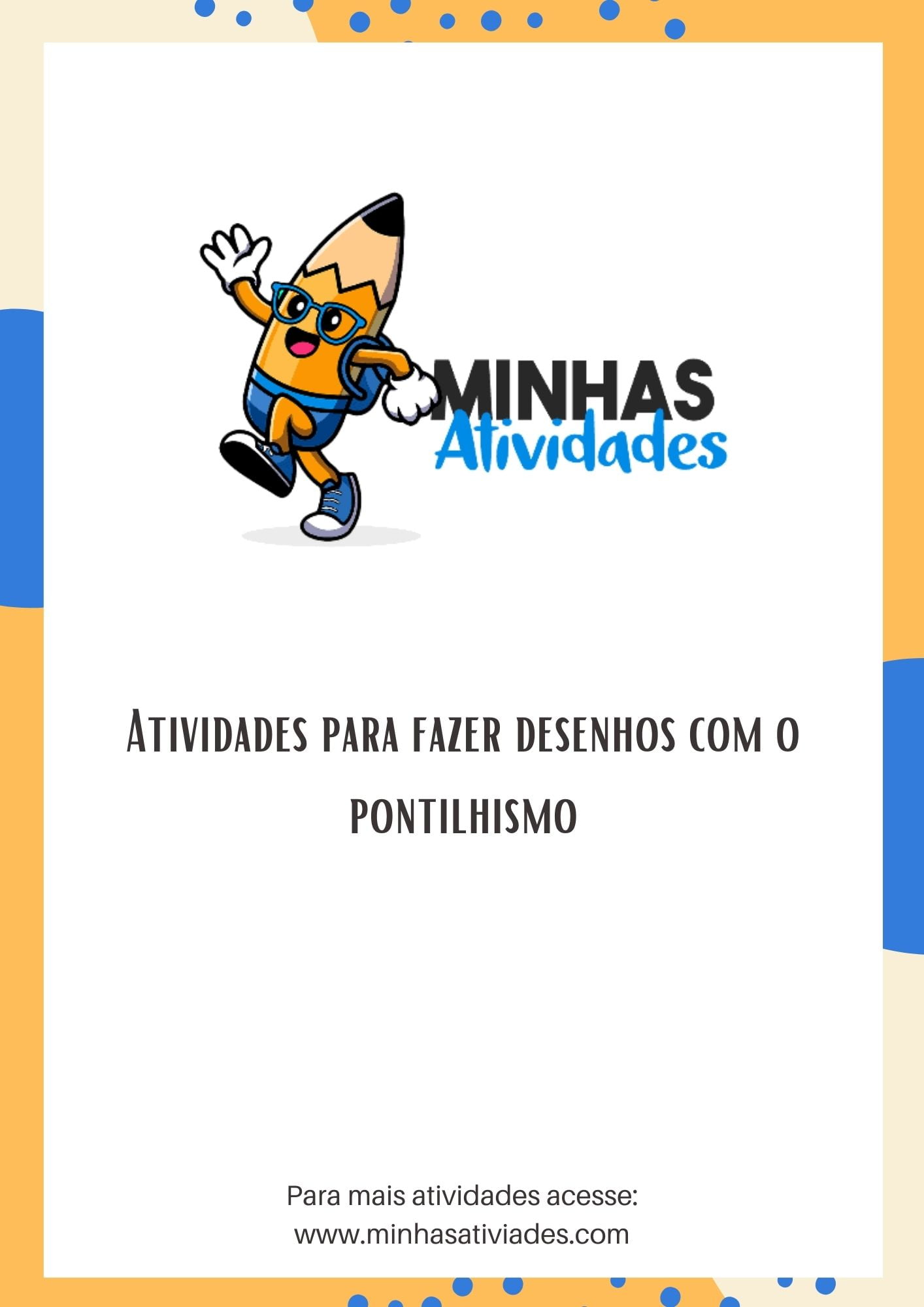 Atividades Para Fazer Desenhos Com O Pontilhismo