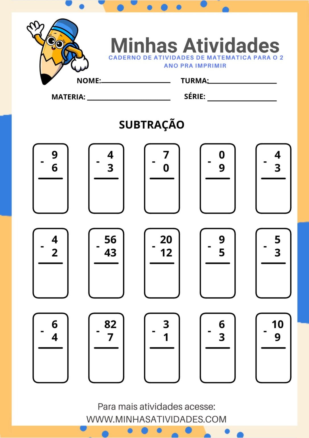 Atividades De Matemática 2 Ano Ensino Fundamental!