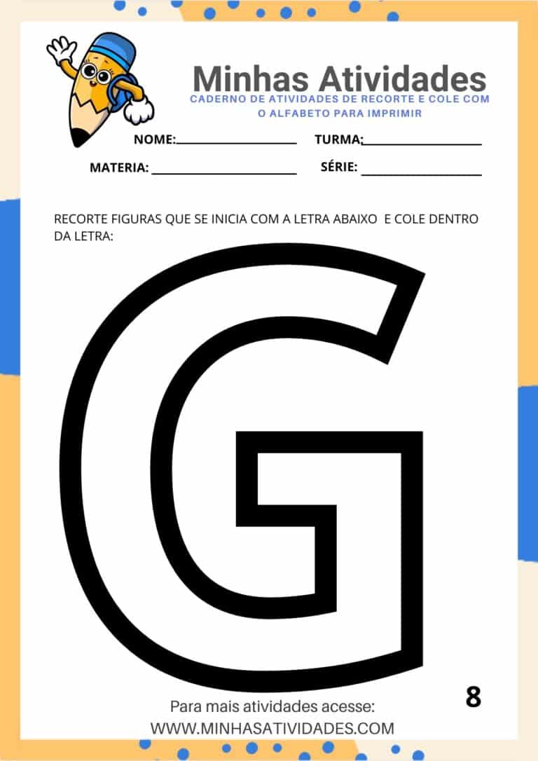 Alfabeto Completo Para Recortar Figuras